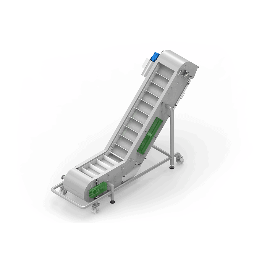 Flight-or-Cleated-Belt-Conveyor